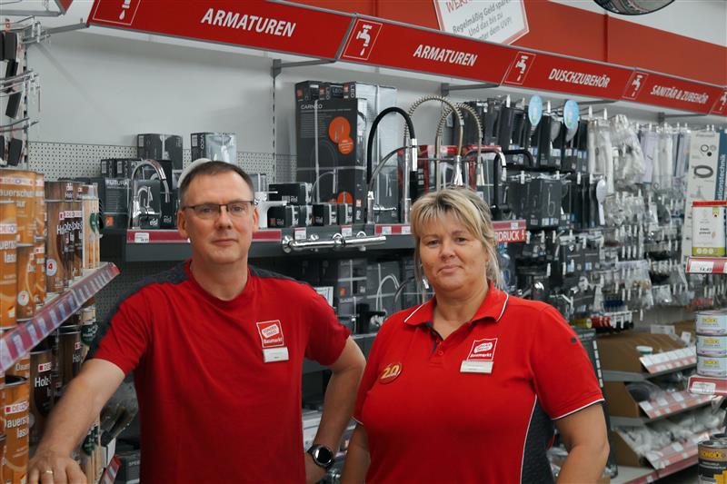 René Wenzel und Manuela Müller, Sonderpreis Baumarkt Magdeburg